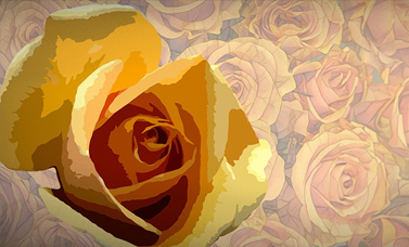 graphic advertising the "A Yellow Rose in Texas" program at the San Jacinto Museum