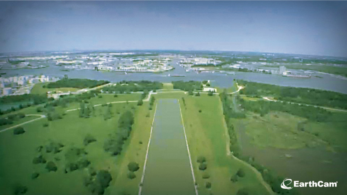 A view from the top of the San Jacinto Monument