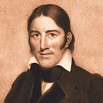 Davy Crockett, hero of the Alamo.