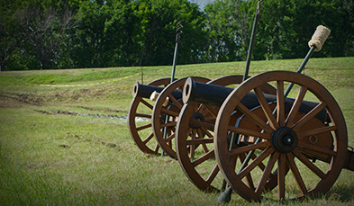 The Twin Sisters, a gift to Texas from the city of Cincinnatti.