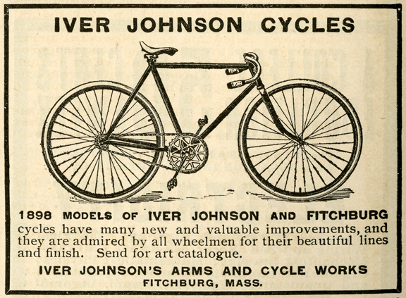 1898 advertisement for a bicycle.