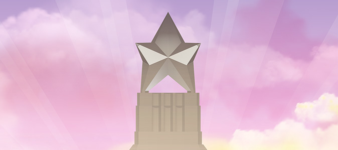 An Illustration of the San Jacinto Monument Star